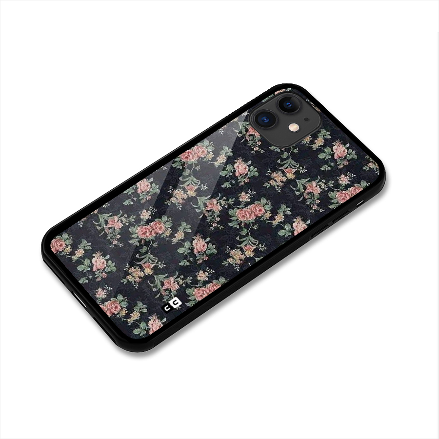 Bloom Black Glass Back Case for iPhone 11
