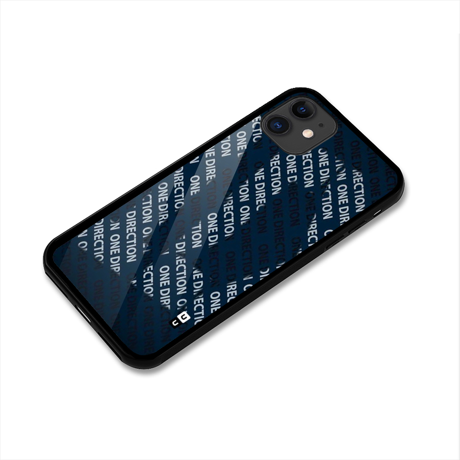Blue Way Glass Back Case for iPhone 11