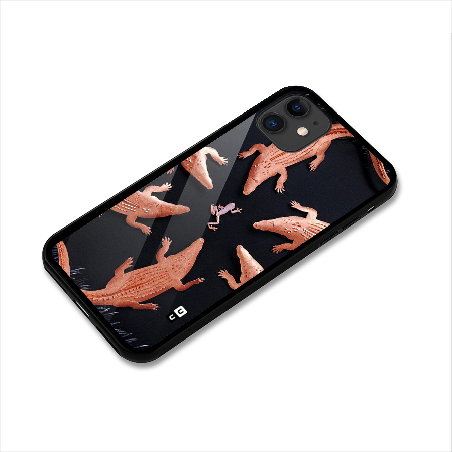 Brave Frog Glass Back Case for iPhone 11