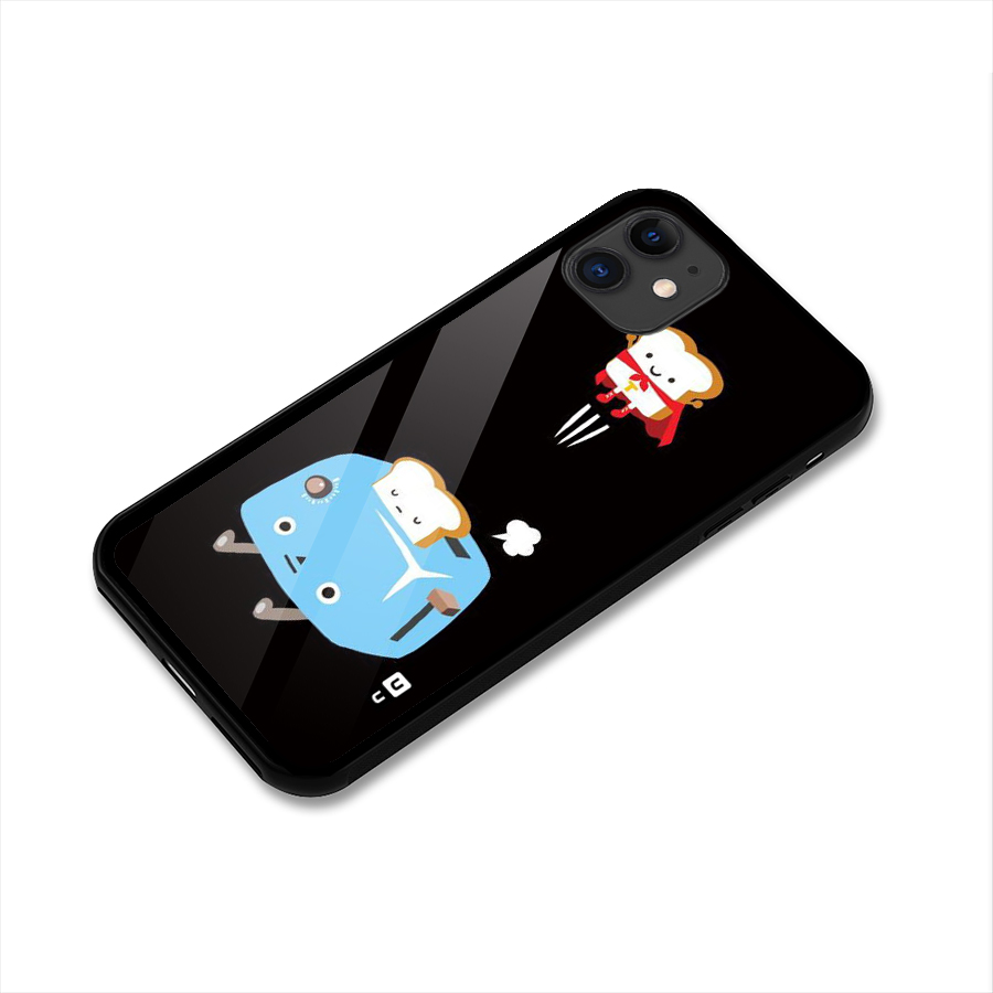Bread Toast Glass Back Case for iPhone 11