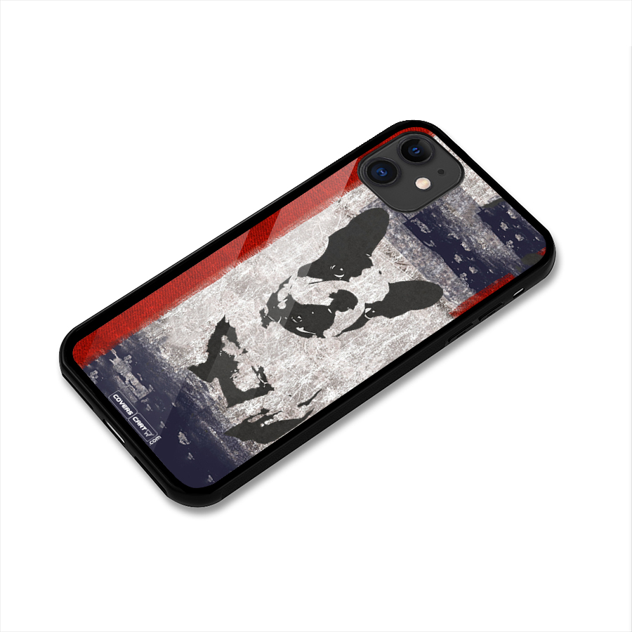 Bull Dog Glass Back Case for iPhone 11