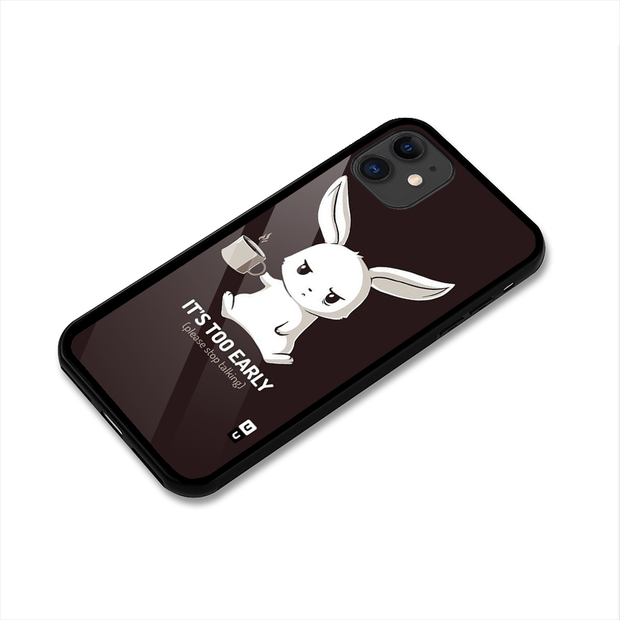 Bunny Early Glass Back Case for iPhone 11