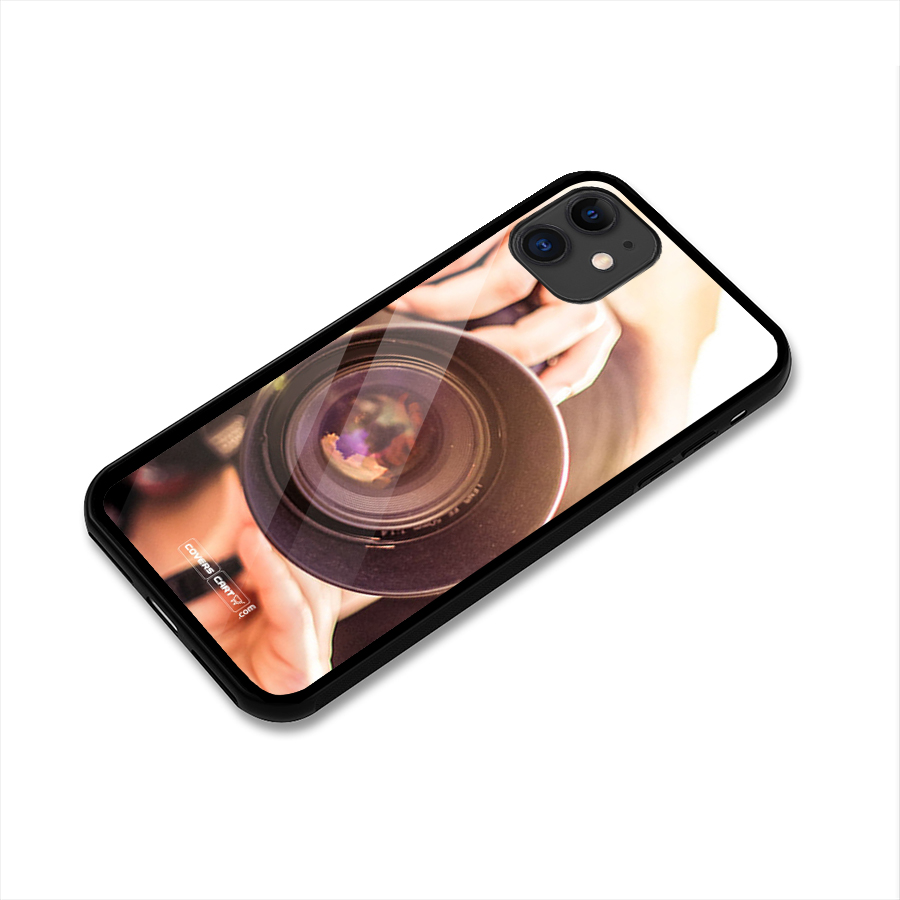 Camera Lovers Glass Back Case for iPhone 11