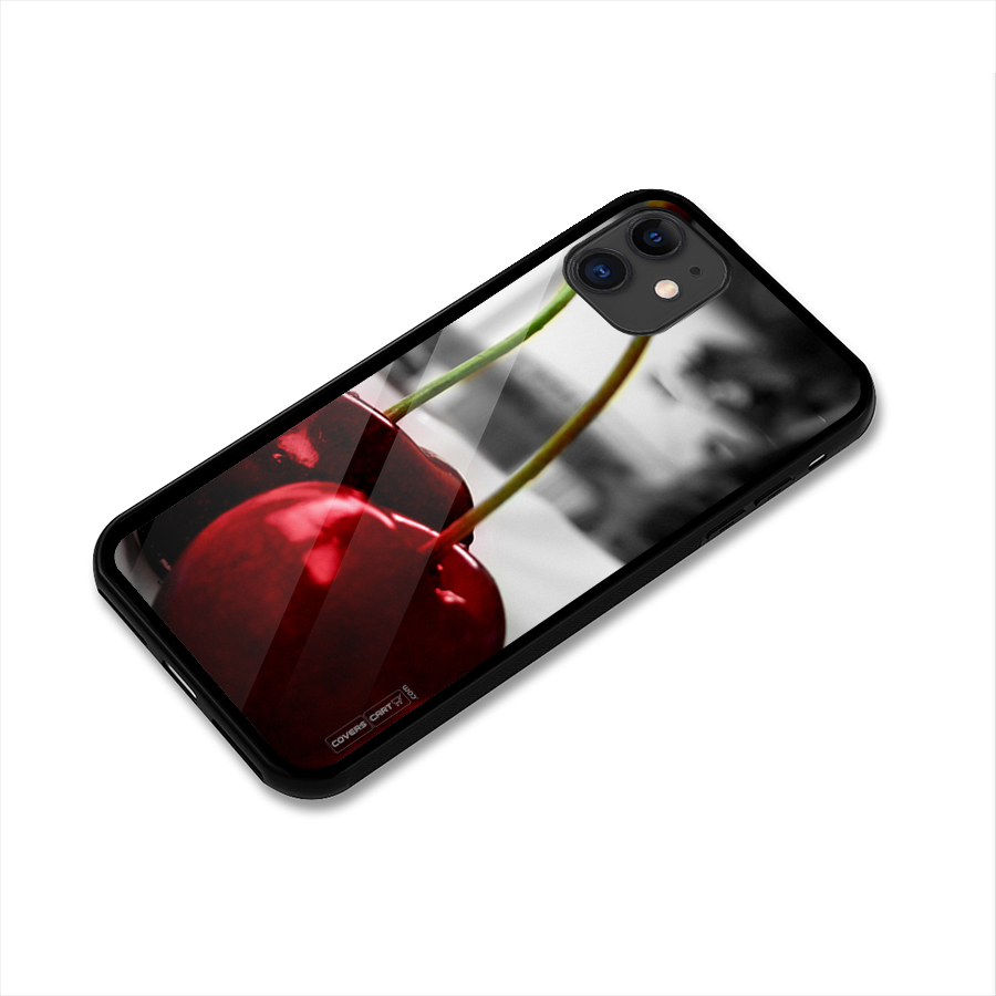 Cherry Photography Glass Back Case for iPhone 11