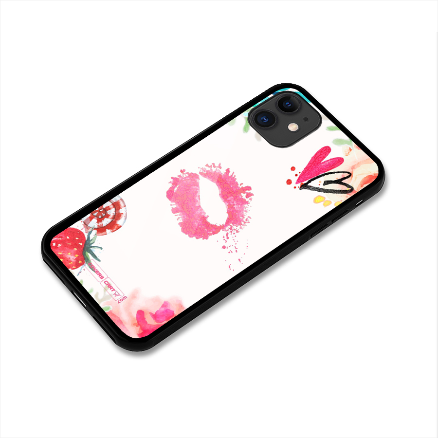 Chirpy Glass Back Case for iPhone 11