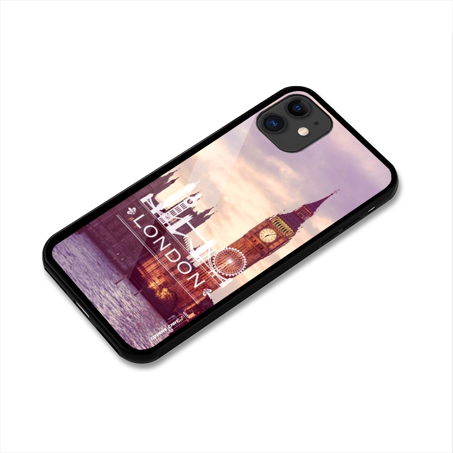 City Tower Glass Back Case for iPhone 11