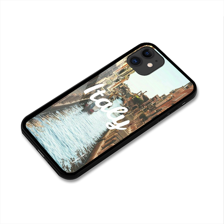 City Travel Glass Back Case for iPhone 11
