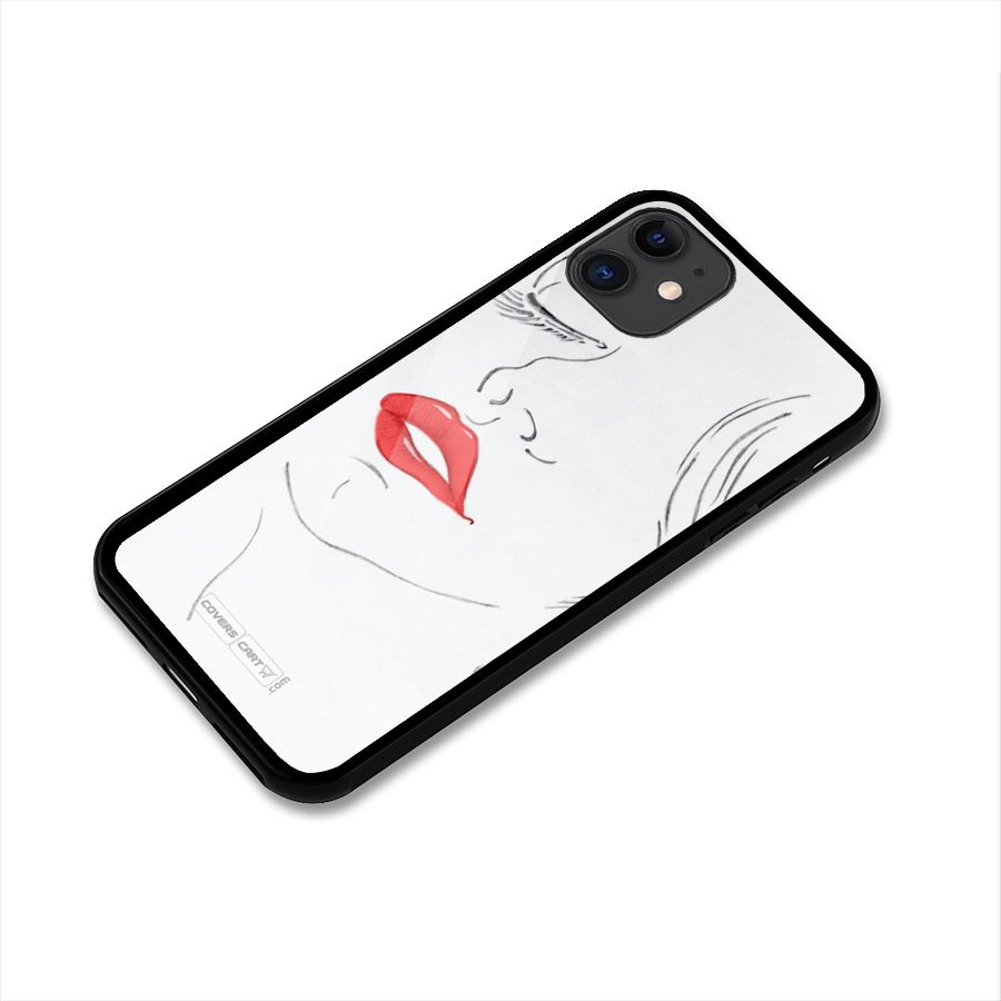Classy Girl Glass Back Case for iPhone 11