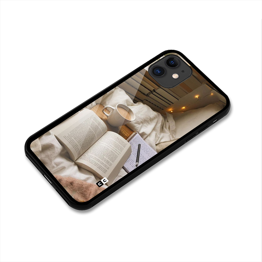 Coffee And Books Glass Back Case for iPhone 11