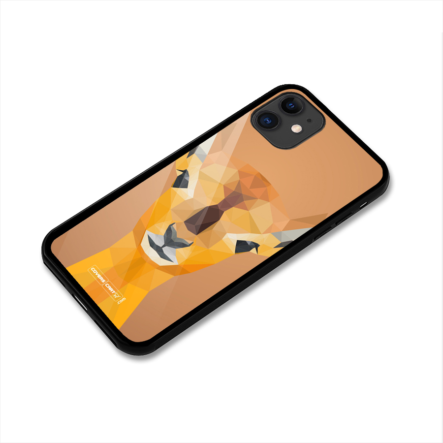 Cute Deer Glass Back Case for iPhone 11