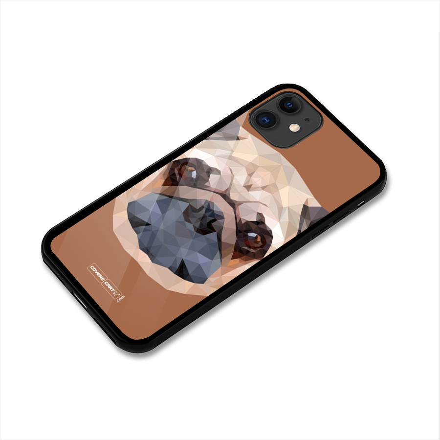 Cute Pug Glass Back Case for iPhone 11
