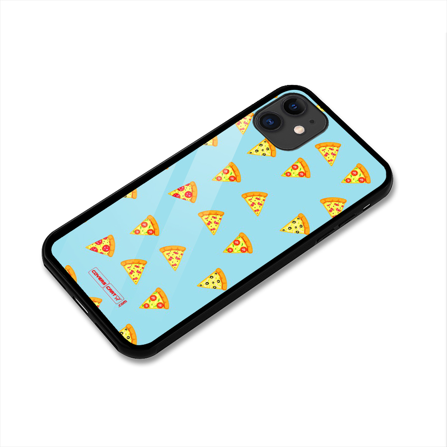 Cute Slices of Pizza Glass Back Case for iPhone 11