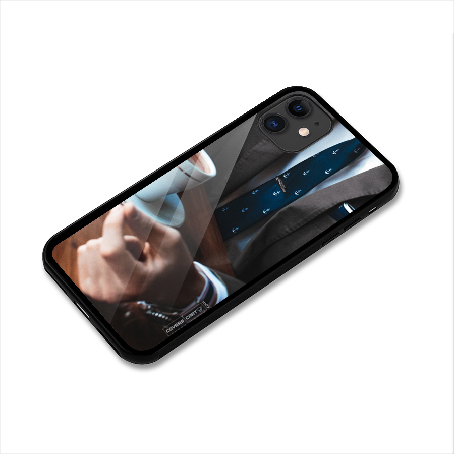 Dapper Suit Glass Back Case for iPhone 11