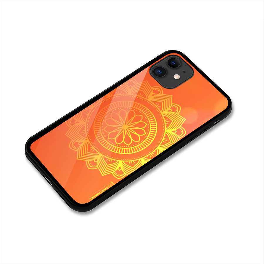 Diwali Rangoli Glass Back Case for iPhone 11