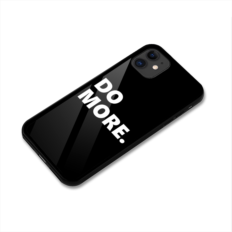 Do More Glass Back Case for iPhone 11