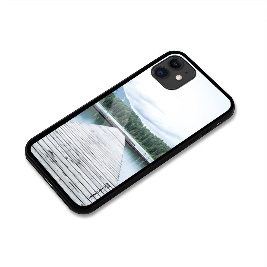 Dock River Glass Back Case for iPhone 11