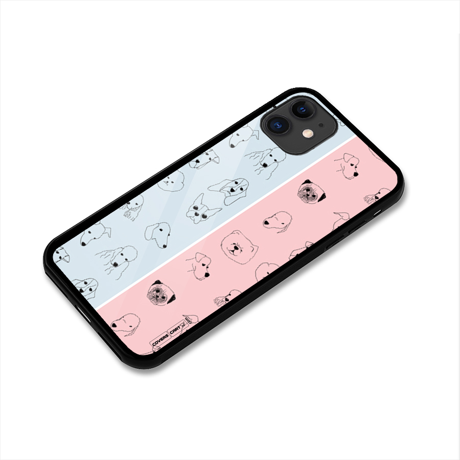 Dog Cat And Cow Glass Back Case for iPhone 11