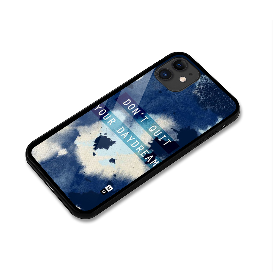 Dont Quit Glass Back Case for iPhone 11
