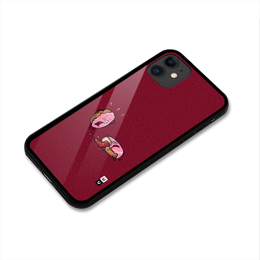 Donut Murder Glass Back Case for iPhone 11