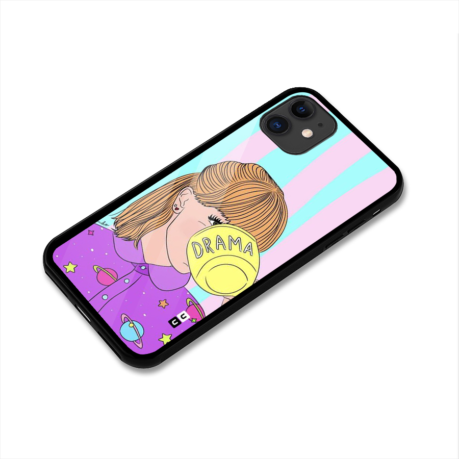 Drama Cup Glass Back Case for iPhone 11