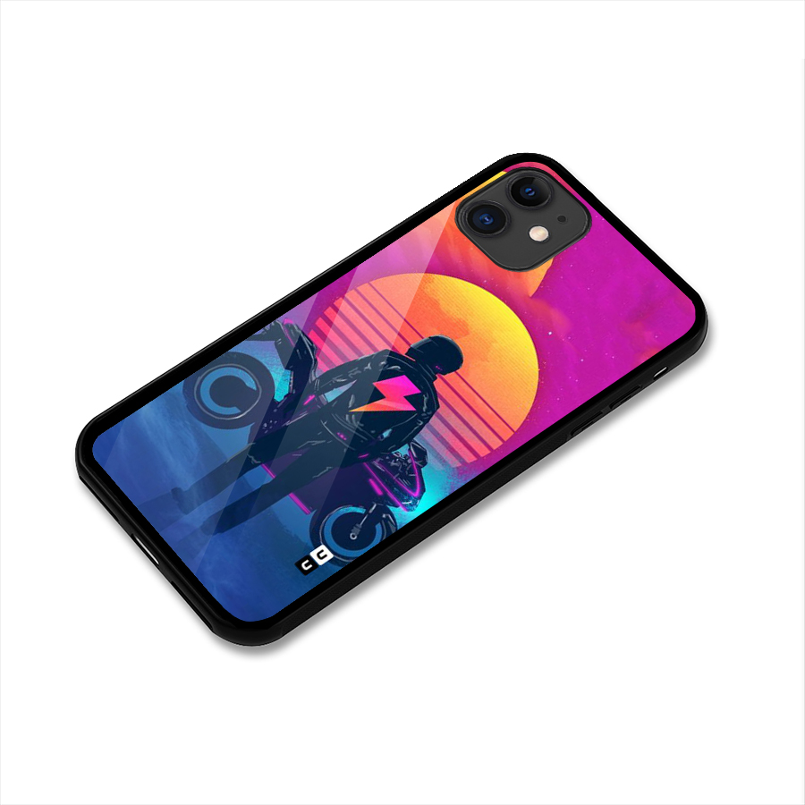 Electric Ride Glass Back Case for iPhone 11