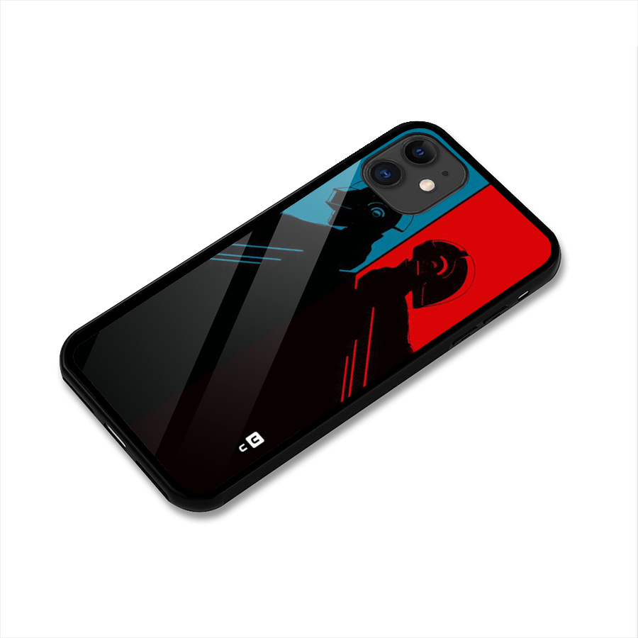 Fight Colours Glass Back Case for iPhone 11