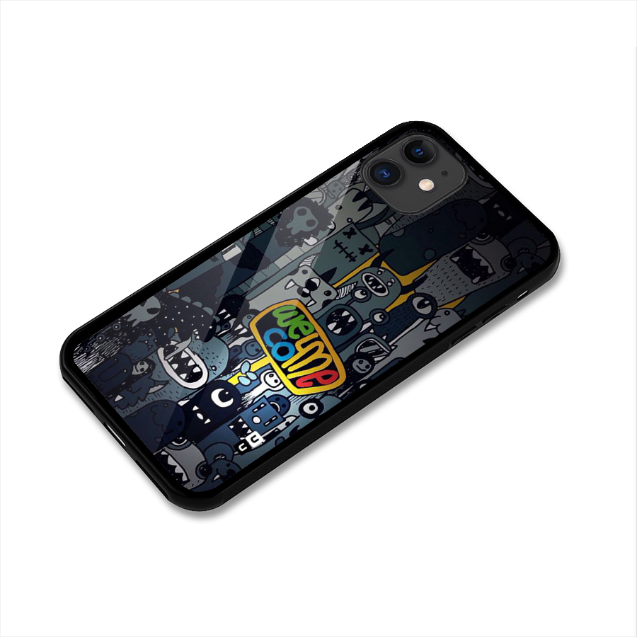 Ghost Welcome Glass Back Case for iPhone 11
