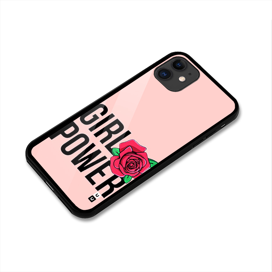 Girl Power Glass Back Case for iPhone 11