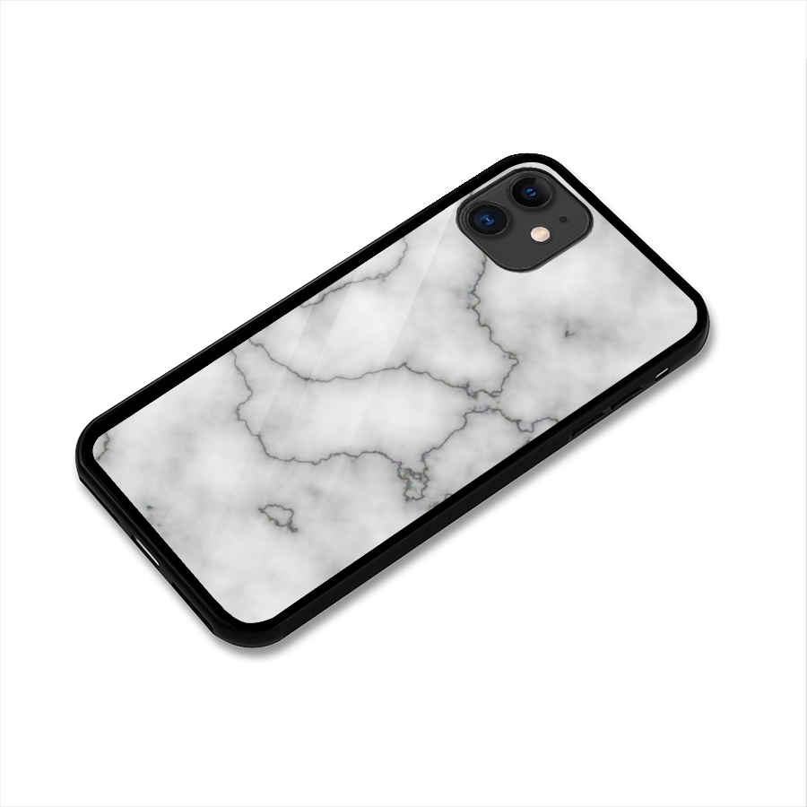 Grey Marble Glass Back Case for iPhone 11