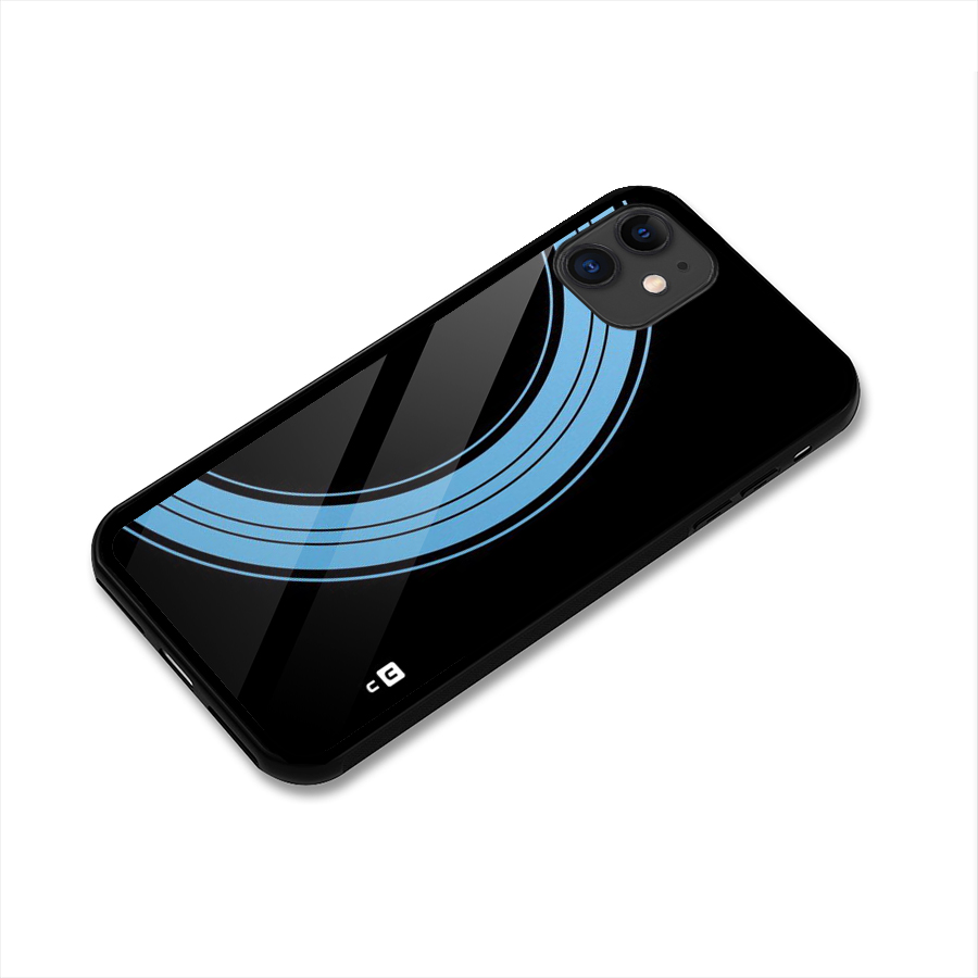 Half Circles Glass Back Case for iPhone 11