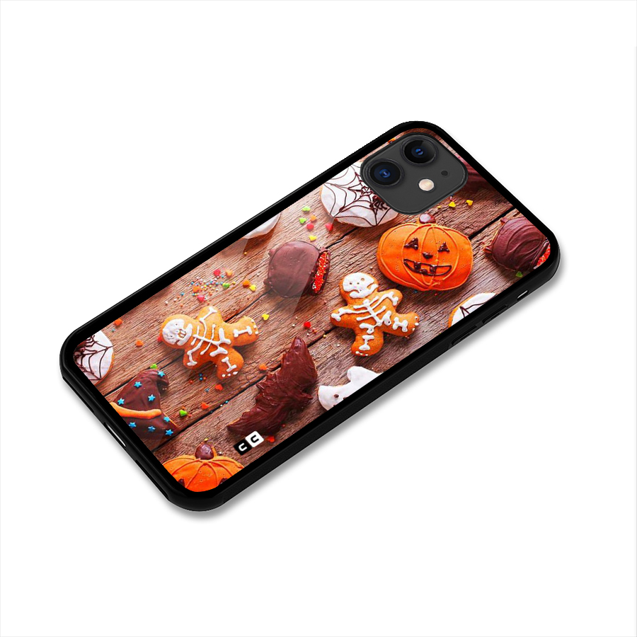 Halloween Chocolates Glass Back Case for iPhone 11