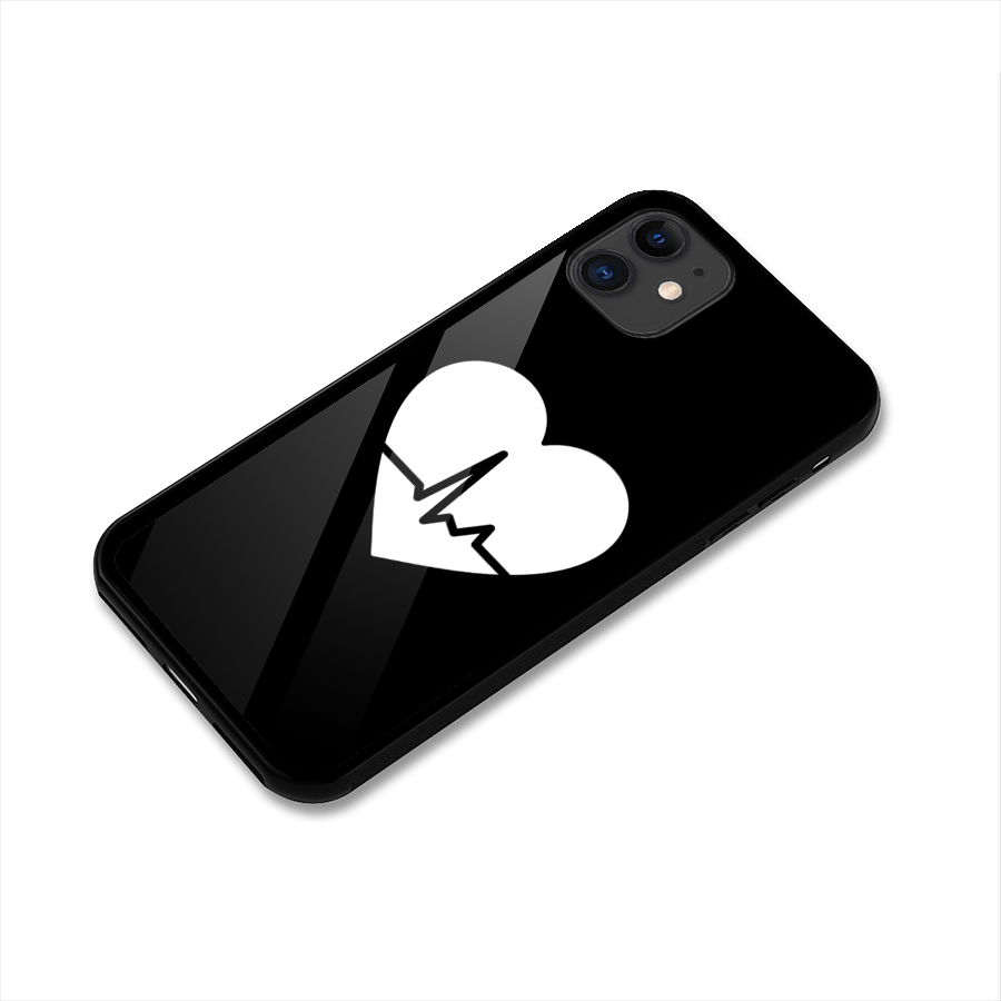 Heart Beat Glass Back Case for iPhone 11