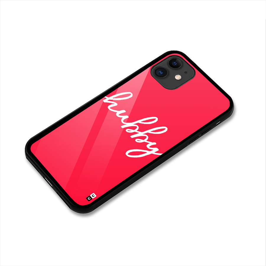 Hubby Glass Back Case for iPhone 11