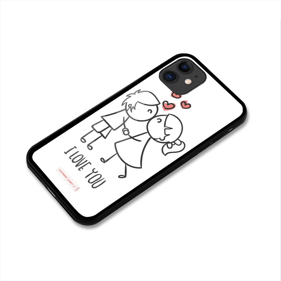 I Love You Glass Back Case for iPhone 11
