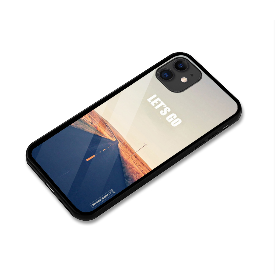 Lets Wander Glass Back Case for iPhone 11