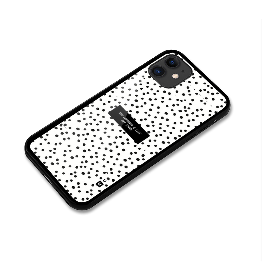 Life Loved Glass Back Case for iPhone 11