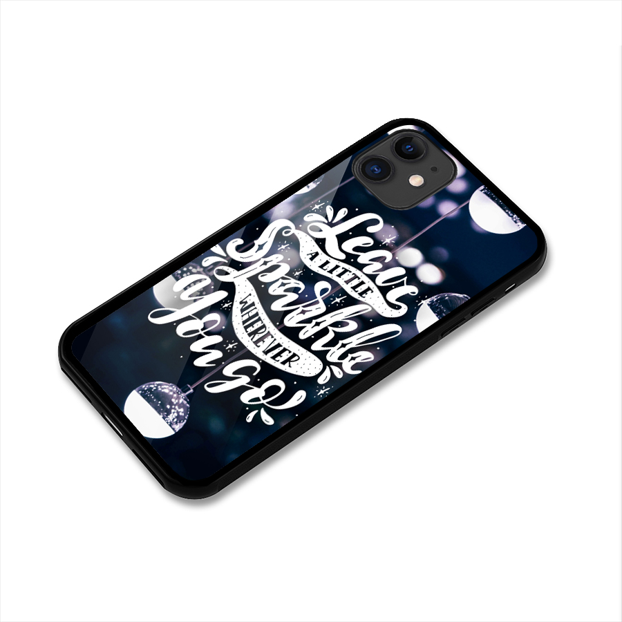 Little Spark Glass Back Case for iPhone 11