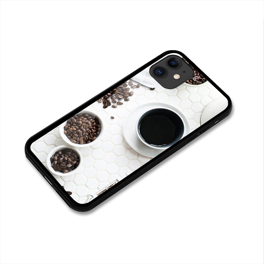 Live Coffee Glass Back Case for iPhone 11
