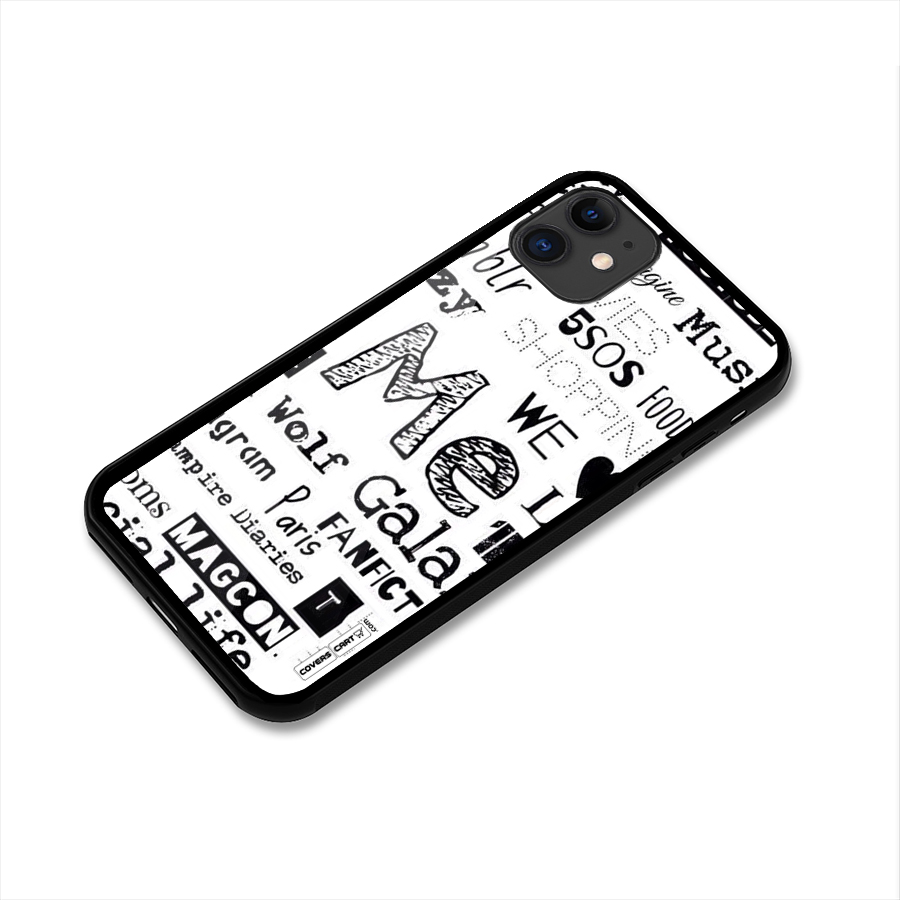 Love Things Glass Back Case for iPhone 11