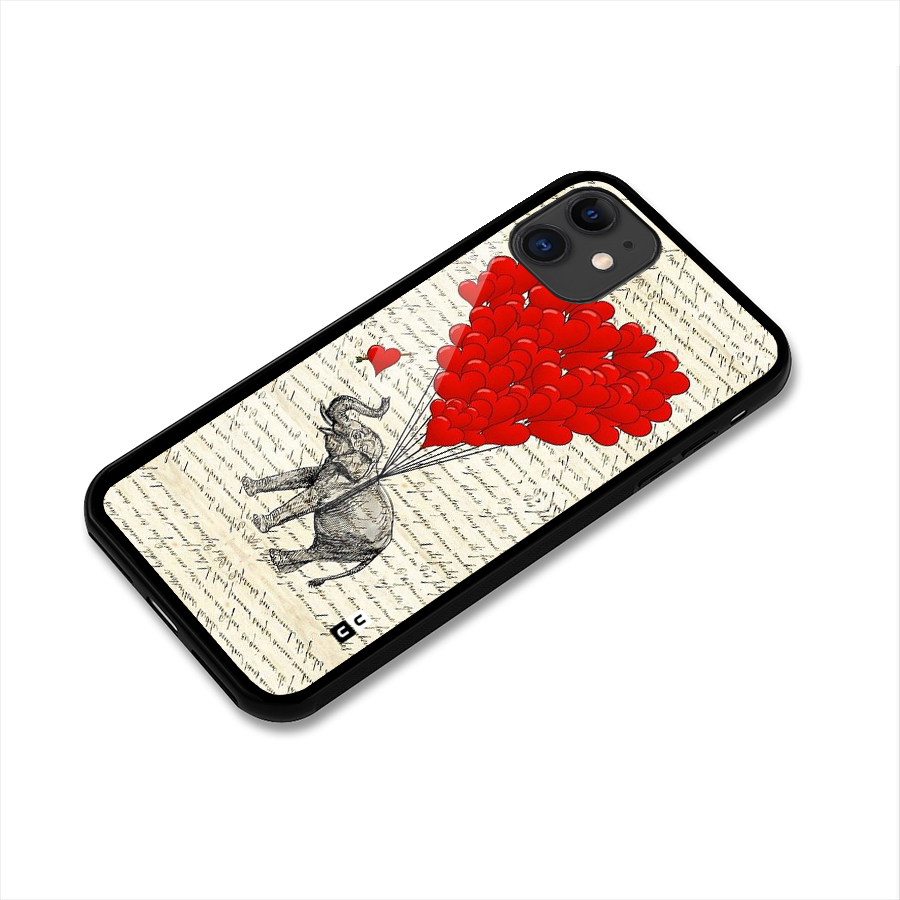 Love Weight Glass Back Case for iPhone 11