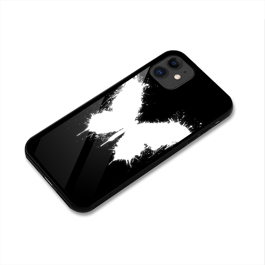 Magic Butterfly Glass Back Case for iPhone 11