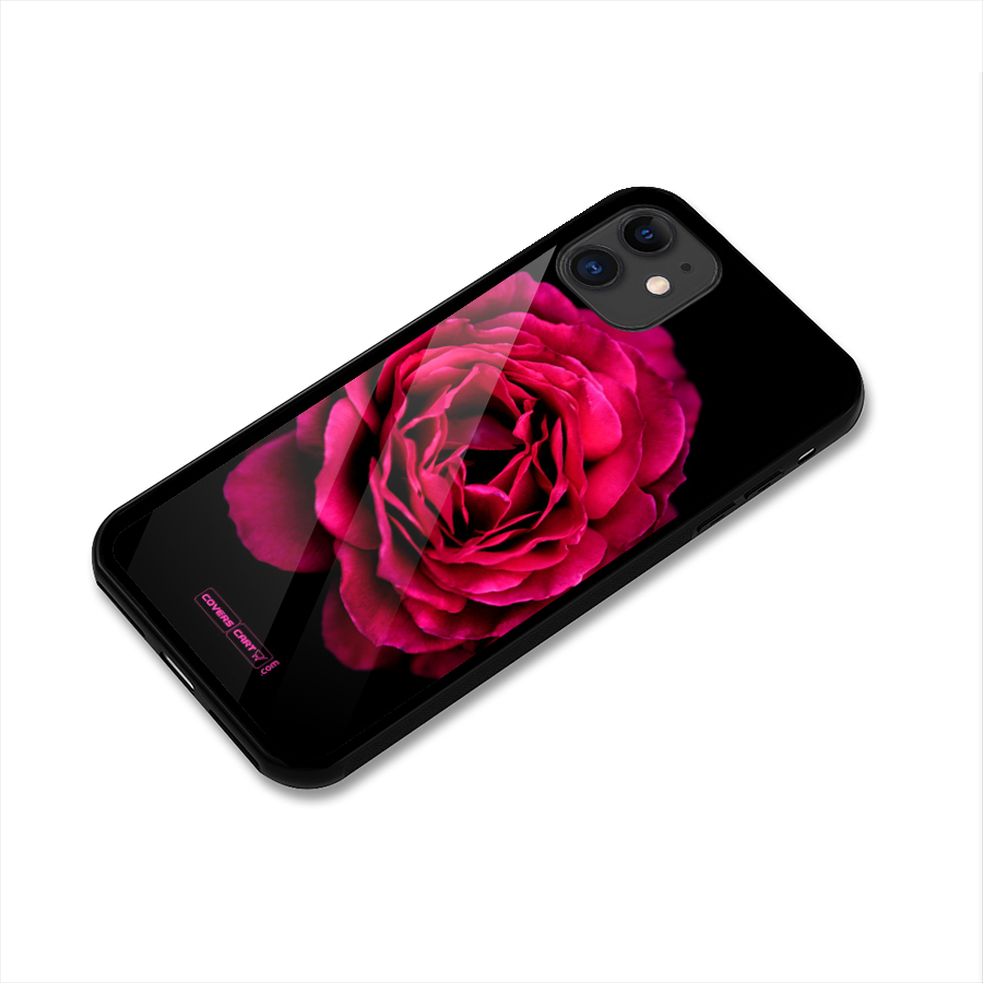 Magical Rose Glass Back Case for iPhone 11
