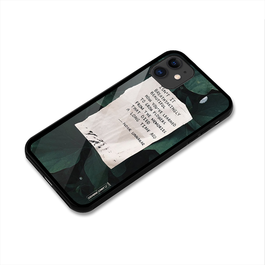 Memories Glass Back Case for iPhone 11