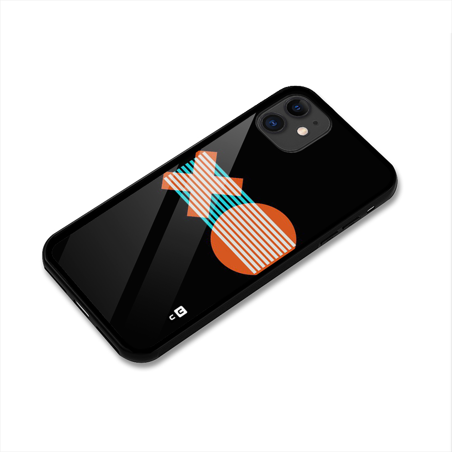 Minimal Art Glass Back Case for iPhone 11