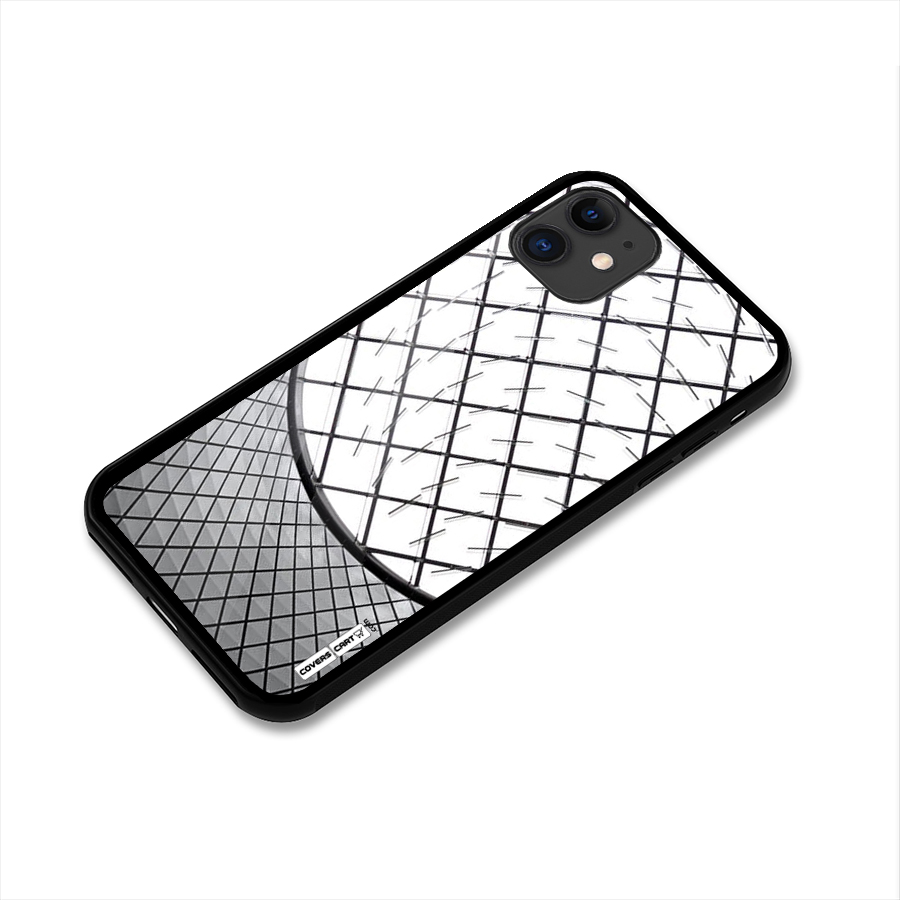 Modern Abstract Pattern Glass Back Case for iPhone 11