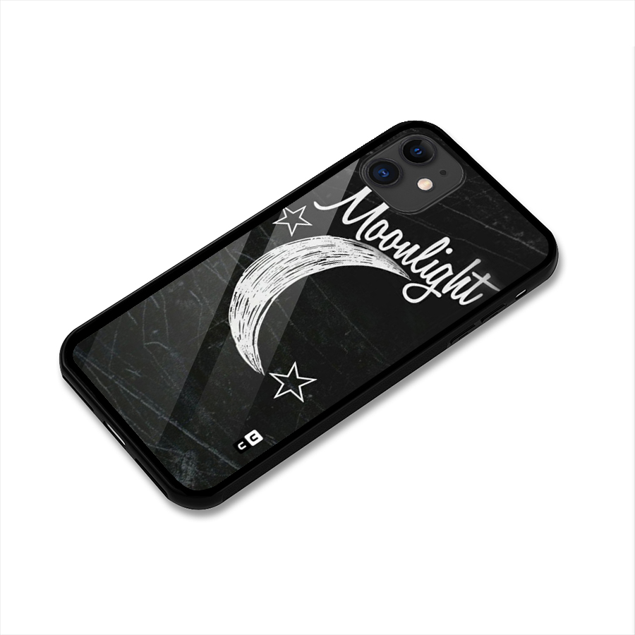 Moon Light Glass Back Case for iPhone 11