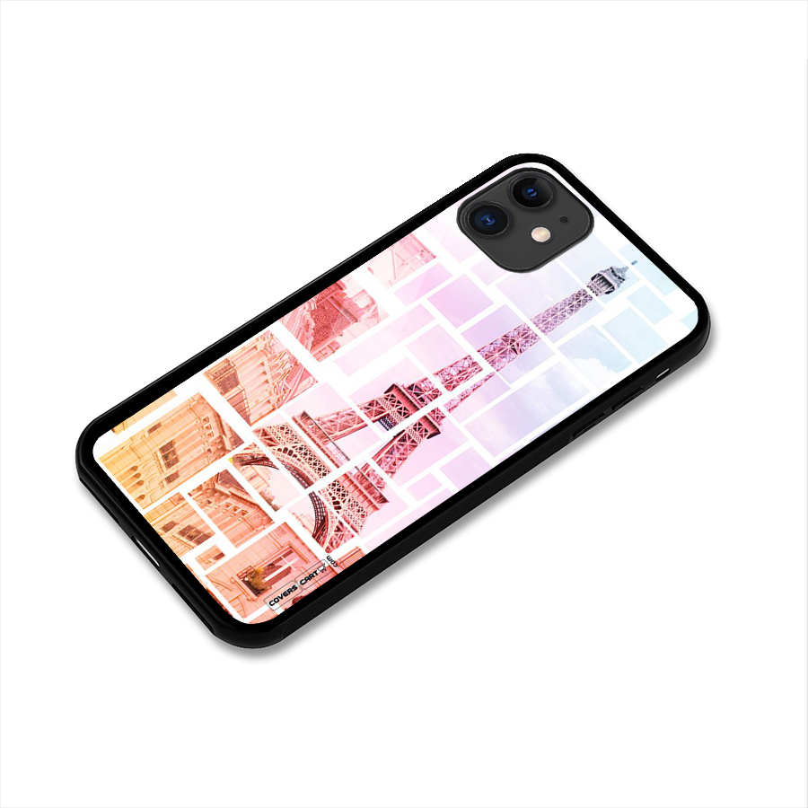 Mosiac City Glass Back Case for iPhone 11