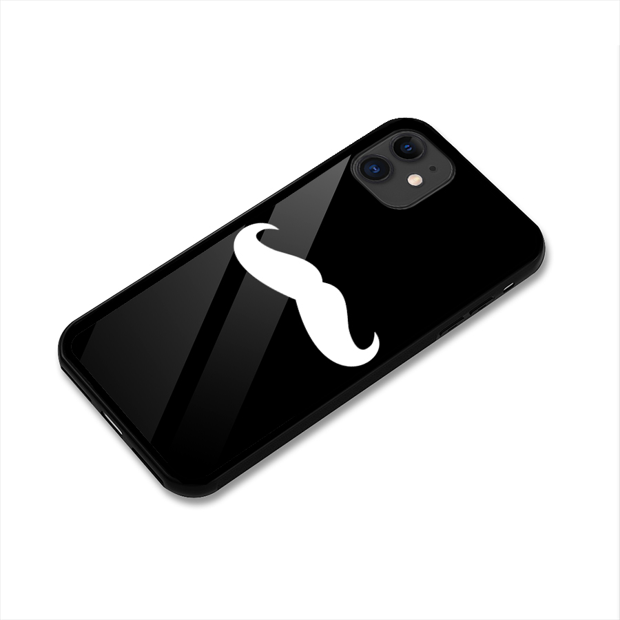 Moustache Love Glass Back Case for iPhone 11