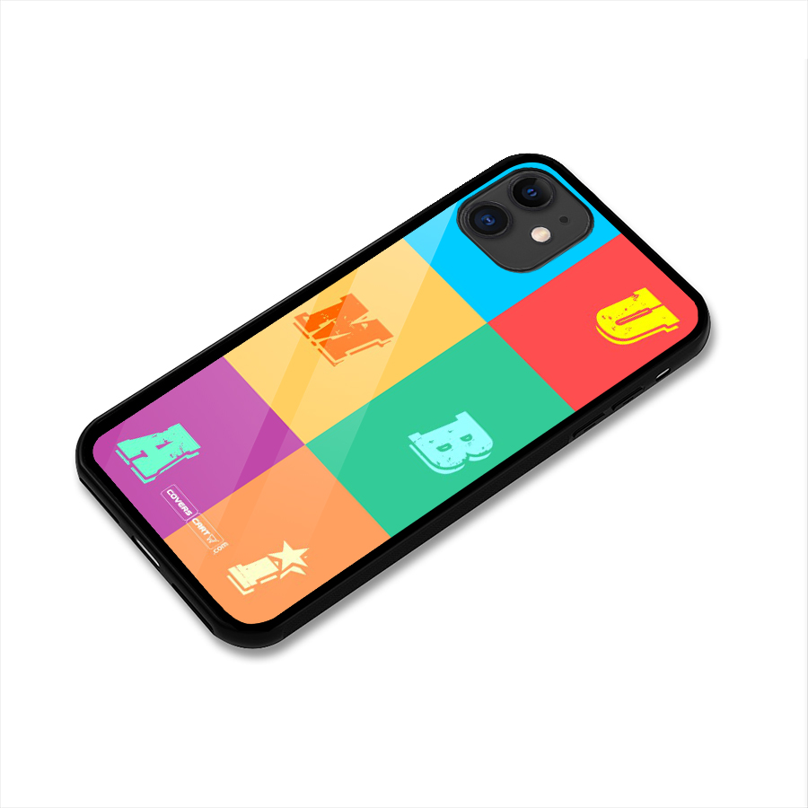 Mumbai Alphabets Glass Back Case for iPhone 11