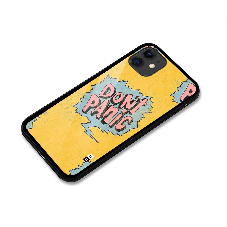 No Panic Glass Back Case for iPhone 11